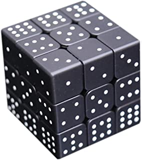 3x3x3 Speed Cube 3D Relief Effect Sudoku Braille Magic Cube Puzzle,IQ Reasoning Games Puzzles Special for The Blind Person,Weak Vision, 5.6cm/2.2"