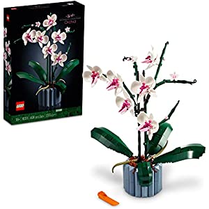 LEGO Orchid 10311 Plant Decor Building Set for Adults; Build an Orchid Display Piece for The Home or Office (608 Pieces)