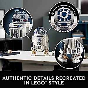 LEGO Star Wars R2-D2 75308 Collectible Building Toy, New 2021 (2,314 Pieces)
