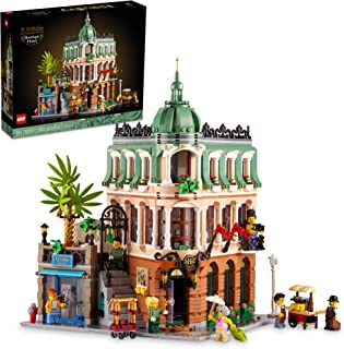 LEGO Boutique Hotel 10297 Building Kit; Make a Detailed Displayable Model Hotel Packed with Surprises (3,066 Pieces)
