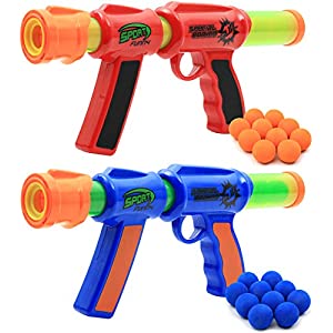 Semour Toy Guns Automatic Sniper Gun with Bullets - Toys for Boys Kids Age  6-12, Christmas Birthday Gifts for Kids, Toy Foam Blasters & Guns, Blue