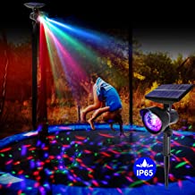 Waterproof Trampoline Lights - Trampoline LED Lights Solar Powered with Auto On/Off for 10Ft, 12Ft, 13Ft, 14Ft, 15Ft, 16Ft Trampoline - Outdoor Game Trampoline Accessories, Good Gift for Kids.