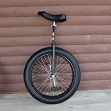 Unifly Mountain Beast Unicycle - Fat Tire - 24" x 4", Tubular Oval Steel, Complete Set, Aluminum Wheels