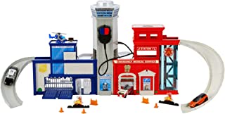 Matchbox Rescue Police and Fire Department Headquarters Deluxe Playset