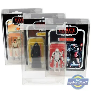 Star Wars DISPLAY CASE for Vintage Collection 3.75" Figure 0.5 PET Protector Box