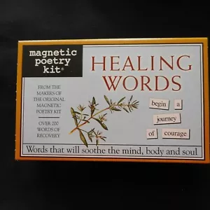 NEW HEALING WORDS Magnetic Poetry Kit