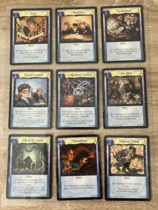 Harry Potter CCG Complete Set of Common Cards 44 Cards Near Mint