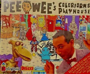 Vintage Pee Wee's Colorforms Playhouse Deluxe NIB