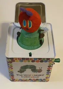 Eric Carle Very Hungry Caterpillar “Jack”-In -The - Box Winds Great, Pops Nicely