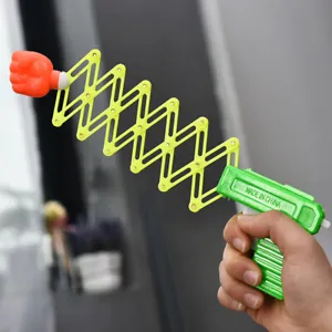 Retractable Fist Shooter Trick Toy Gun Funny Child Kids Elastic Telescopic Toy