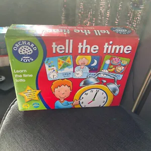 Tell the time orchard toys game Good condition Complete