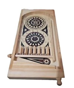 Tobar Classic Games Traditional Wooden Deluxe Pinball