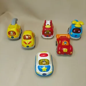 Vtech Go Go Smart Wheels Working Vehicles Light up and Sound Lot of 6