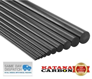 1 x Diameter 4mm x Length 1000mm (1 m) Premium 100% Carbon Fiber Rod (Pultruded