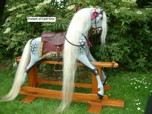 Mane,Tail & Forelock on hide for your Rocking Horse Ready to fit (Free Delivery