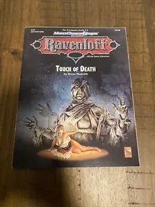 RAVENLOFT TOUCH OF DEATH RA3 9338 DUNGEONS AND DRAGONS D20 RPG GAME MODULE
