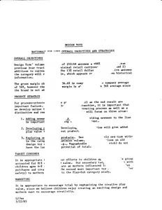 KENNER DESIGN TOYS PLAN 1985 Original Document Spirograph Draw Rings (Employee)