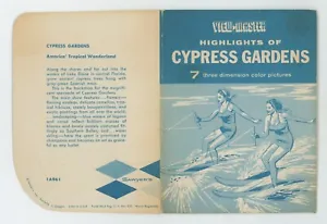 Highlights of Cypress Gardens Florida View-Master Reel 1A-9611 and Envelope