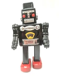Wind up Robot Classic Collectible Tin Toy Tinplate 23cm