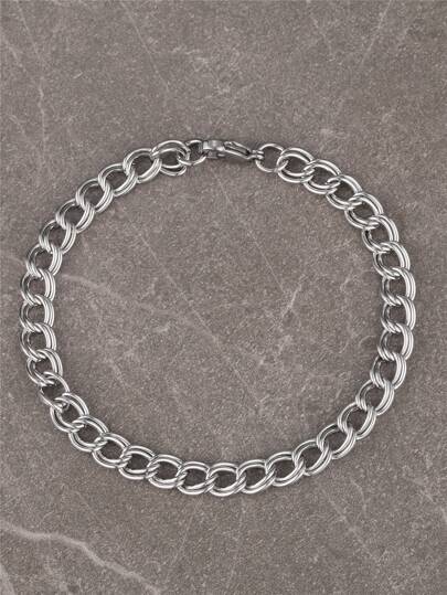 Men Minimalist Chain Bracelet